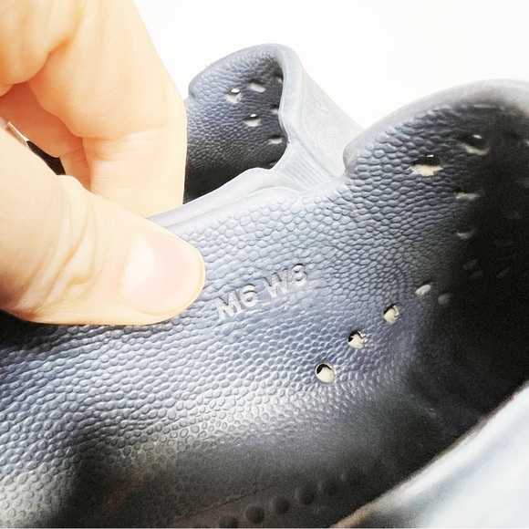 Native Shoes Blue Rubber Jefferson Sneakers Size 8 Women’s - Picture 5 of 5